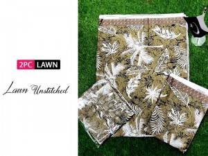 Digital Floral Print 2-Piece Lawn Suit 2024