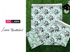 Digital Floral Print 2-Piece Lawn Dress 2024 Price in Pakistan
