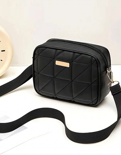 Stylish Black Crossbody Shoulder Bag for