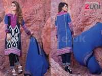Zuni Embroidered Lawn Dress Price in Pakistan